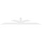 Ekena Millwork Richland Architectural Grade PVC Gable Bracket, 96"W x 16"H x 2"D x 4"F, 4/12 Pitch GBP096X16X0204RIC00 - alternate 2